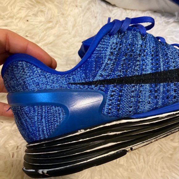 NIKE LUNARGLIDE 7 Mens size 15 747355-402 Blue - Picture 3 of 7